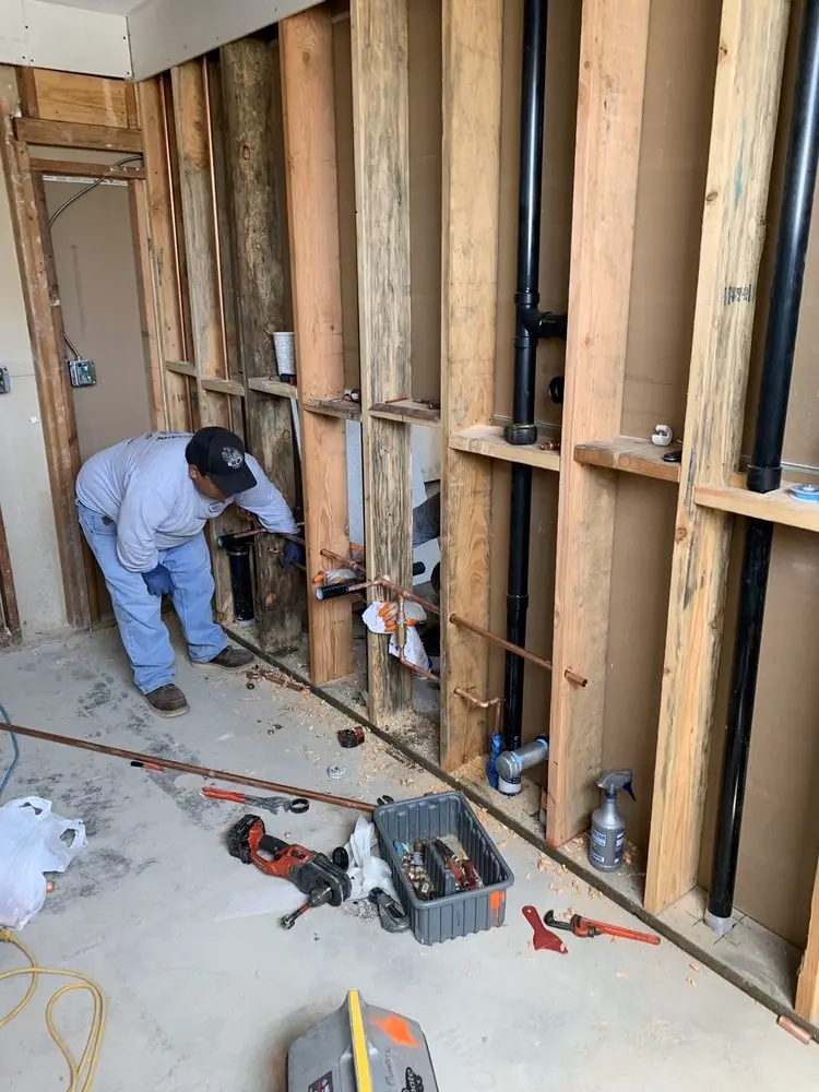 Commercial rough-in plumbing for Trenchless Sewer Repair in Crescent Pointe